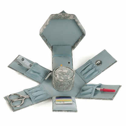 Hexagon Victorian Sewing Kit - Chrysanthemum