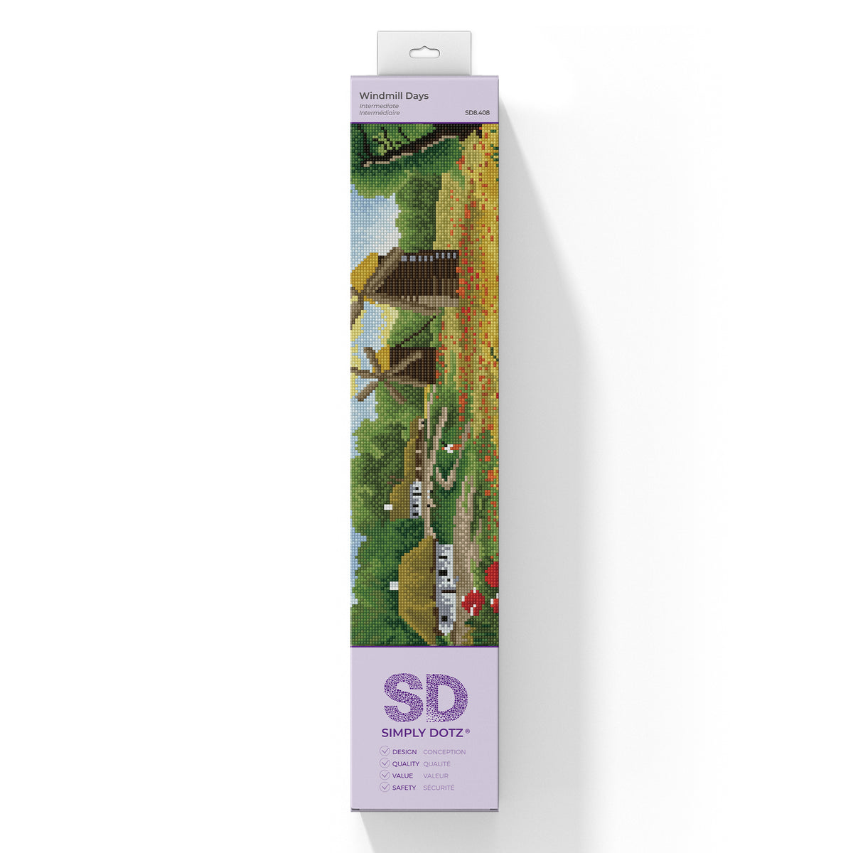 Diamond Dotz Windmill Days diamond painting kit