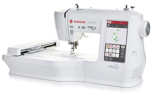 Singer SE9185 Embroidery, Sewing, Quilting Combination machine - latest combination machine that does it all - 30 day trial of Creativate software