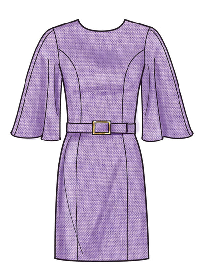 Simplicity S3000 sewing pattern envelope showing special occasion outfits