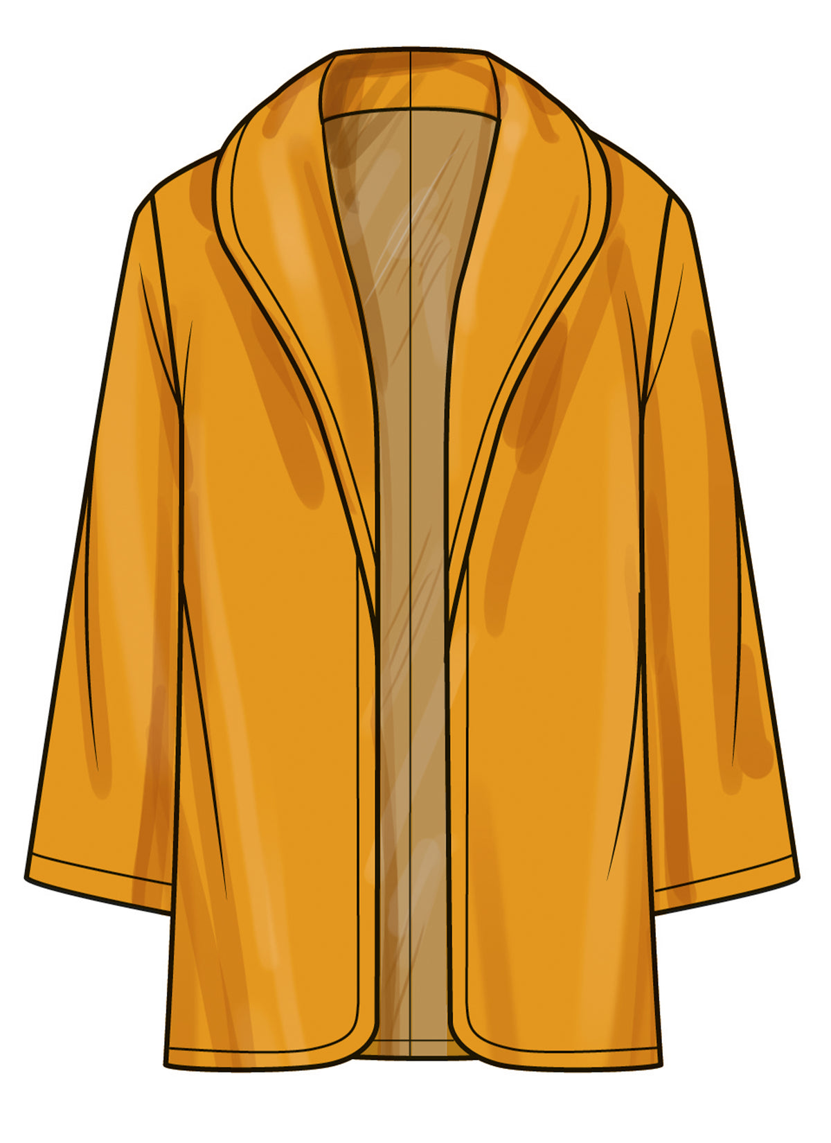 Simplicity S3008 sewing pattern envelope showing jackets and coats