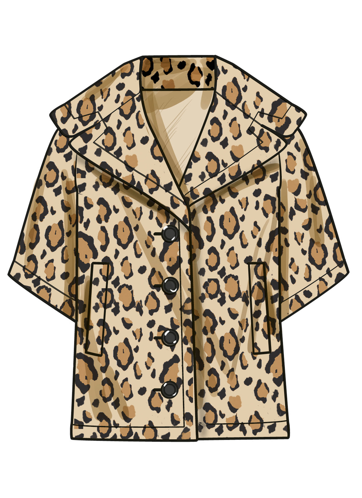Simplicity S3009 sewing pattern envelope showing jackets and coats