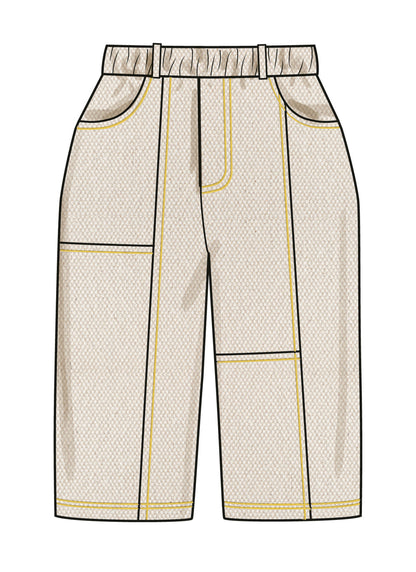 Simplicity S3013 sewing pattern envelope showing casual wear