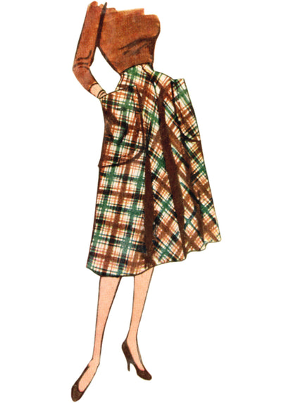 Simplicity S3016 sewing pattern envelope showing skirts