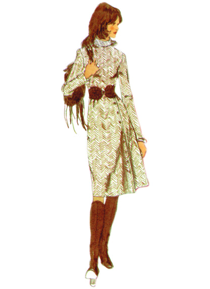 Simplicity S3017 sewing pattern envelope showing dresses