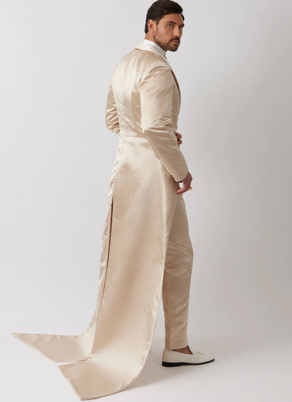 Simplicity S3030 costume pattern envelope showing a man in a purple cape suit and a man in a cream tailcoat
