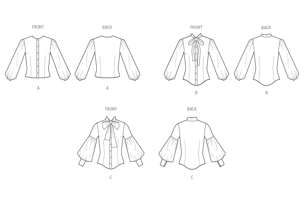 Simplicity S3032 sewing pattern envelope showing top & waistcoat designs