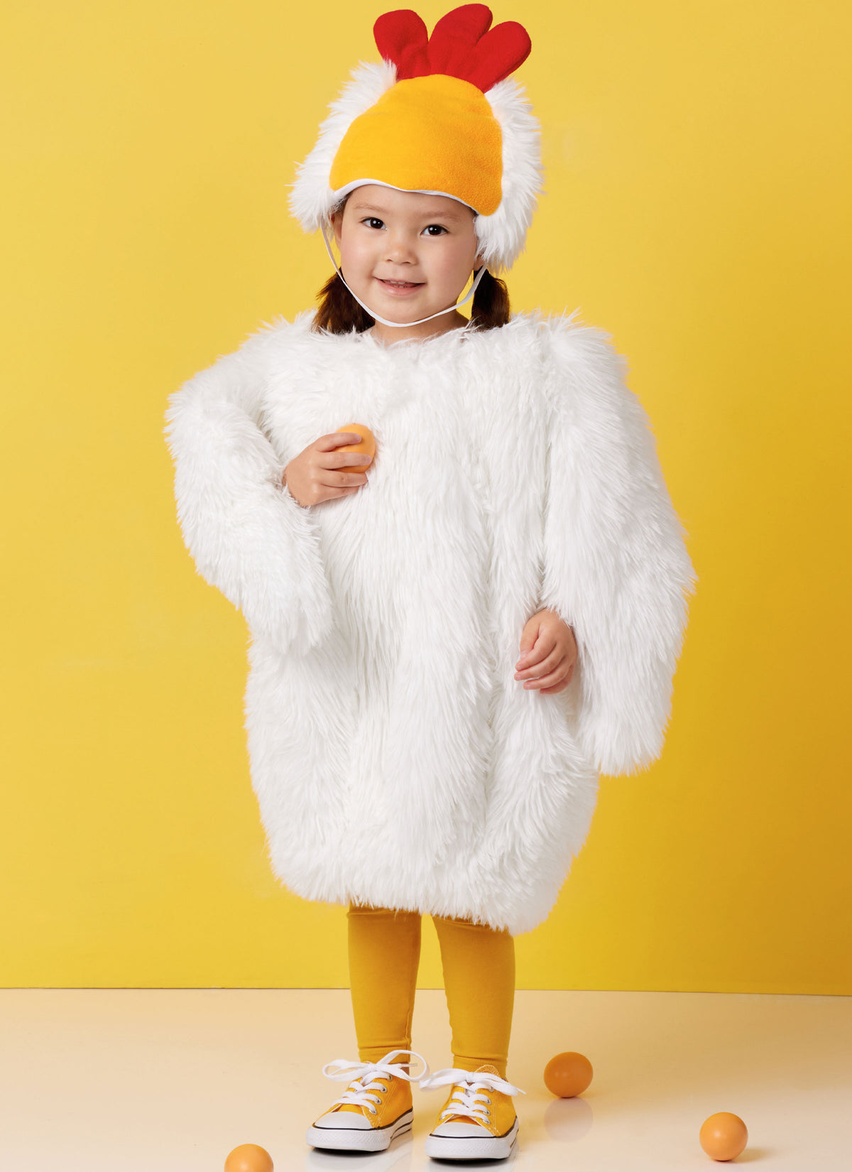 Simplicity S3060 sewing pattern envelope showing toddler costumes with a lightly padded body