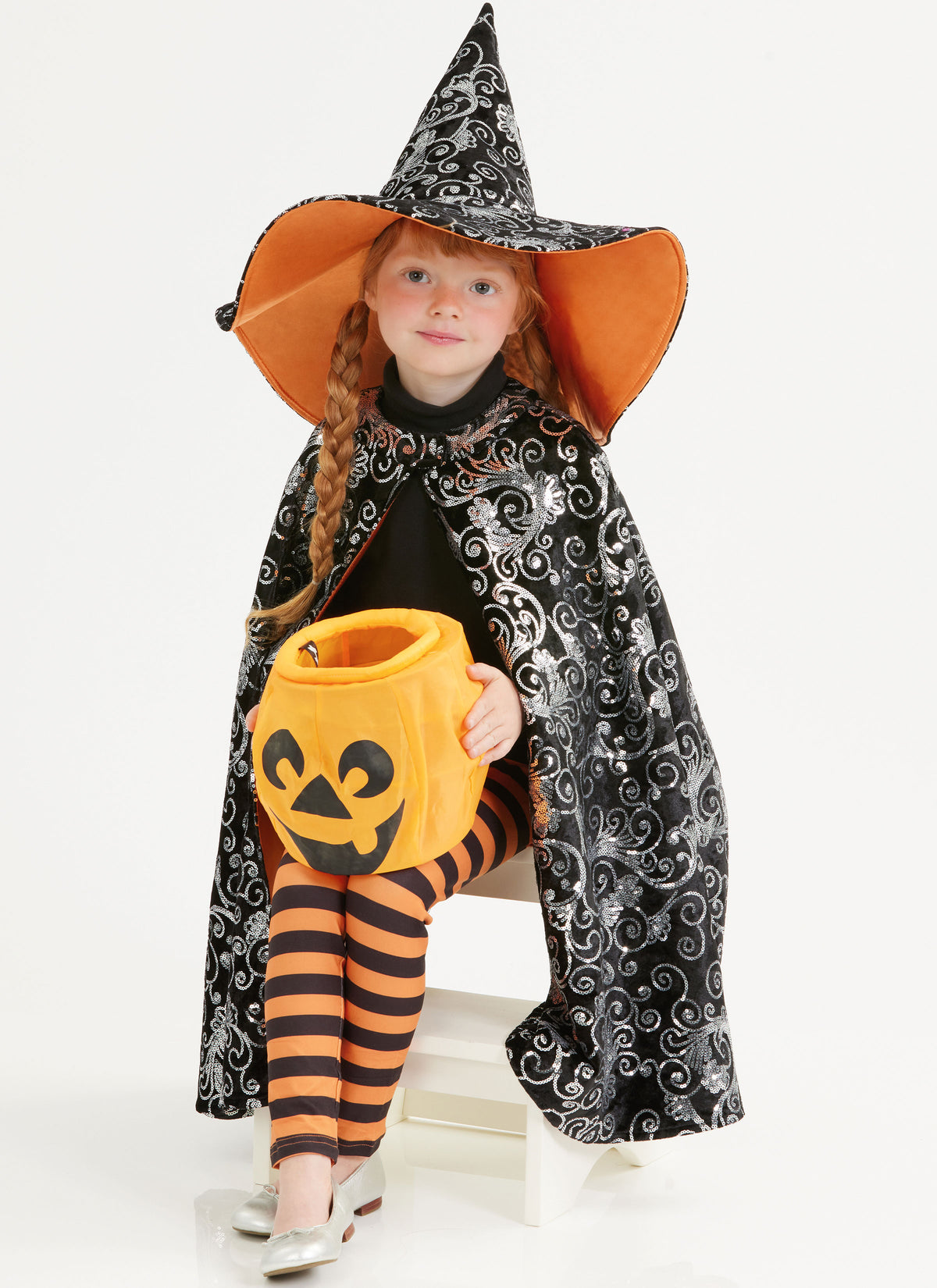 Simplicity S3061 sewing pattern envelope showing children's costumes with ruffle options