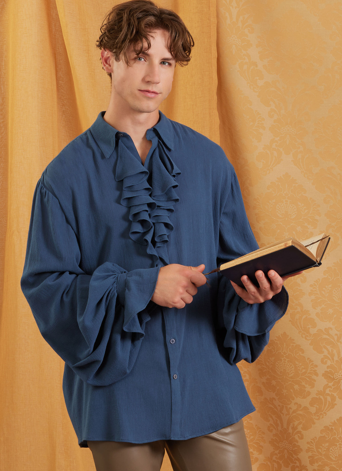 Simplicity S3062 sewing pattern envelope showing a unisex costume garment