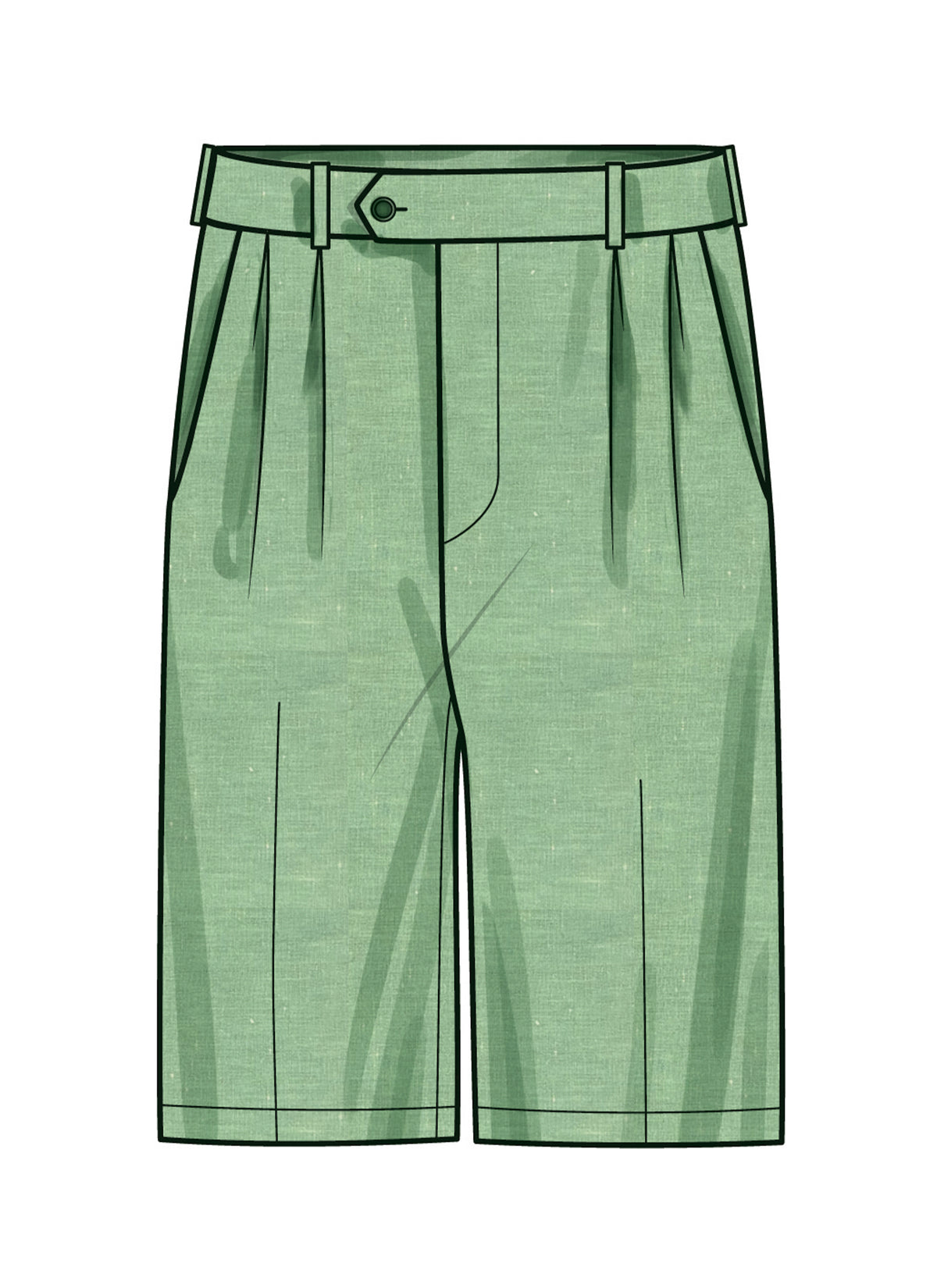 Simplicity S3076 sewing pattern envelope showing a men's and boys' half-placket shirt
