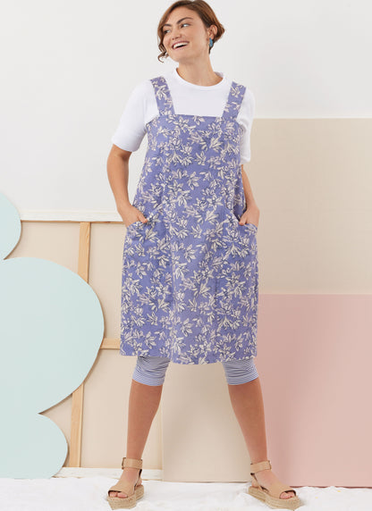 Simplicity S3088 sewing pattern envelope showing aprons