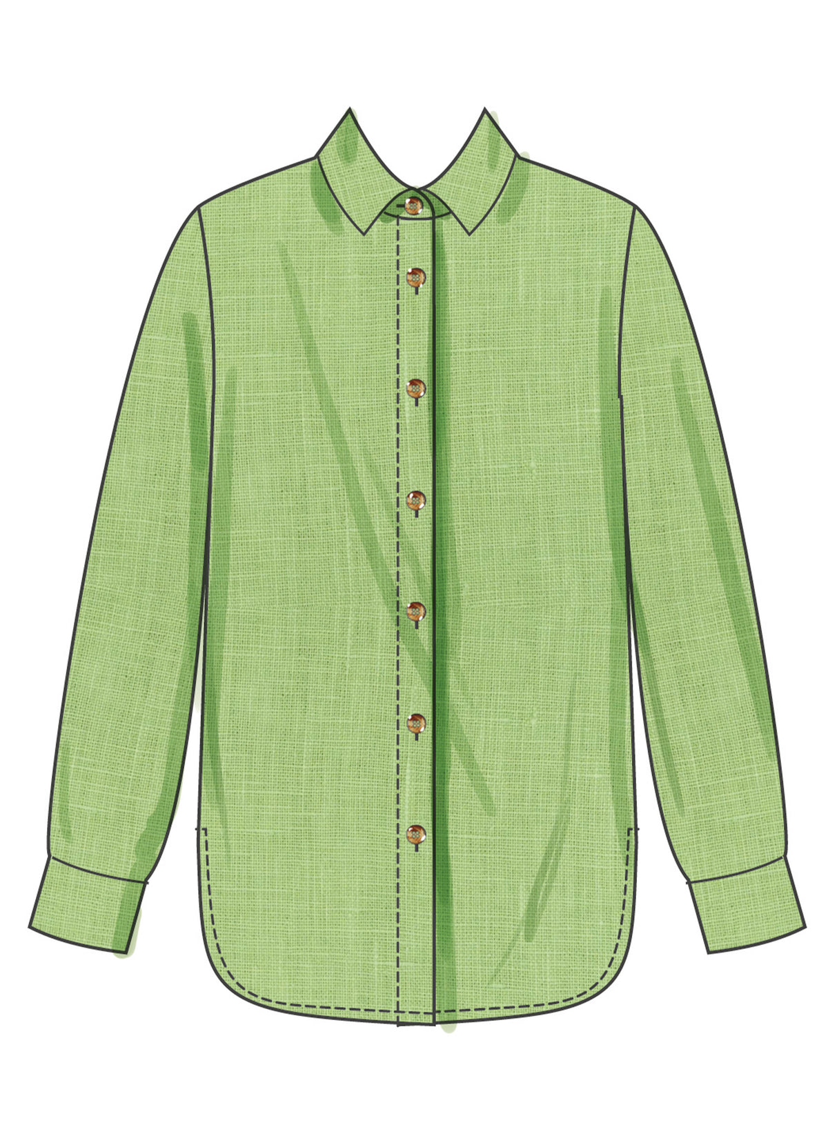 Simplicity S3101 sewing pattern envelope showing tops and waistcoats