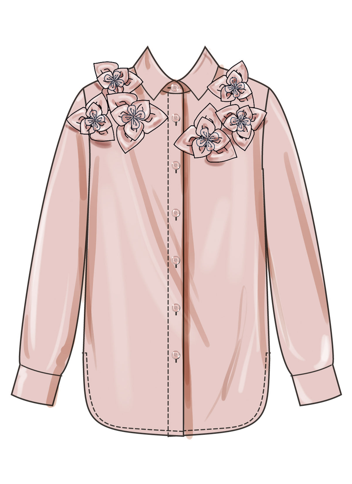Simplicity S3101 sewing pattern envelope showing tops and waistcoats