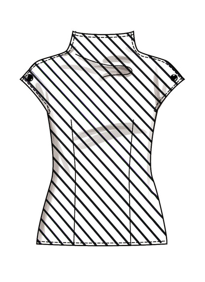 Simplicity S3103 sewing pattern envelope showing tops and waistcoats
