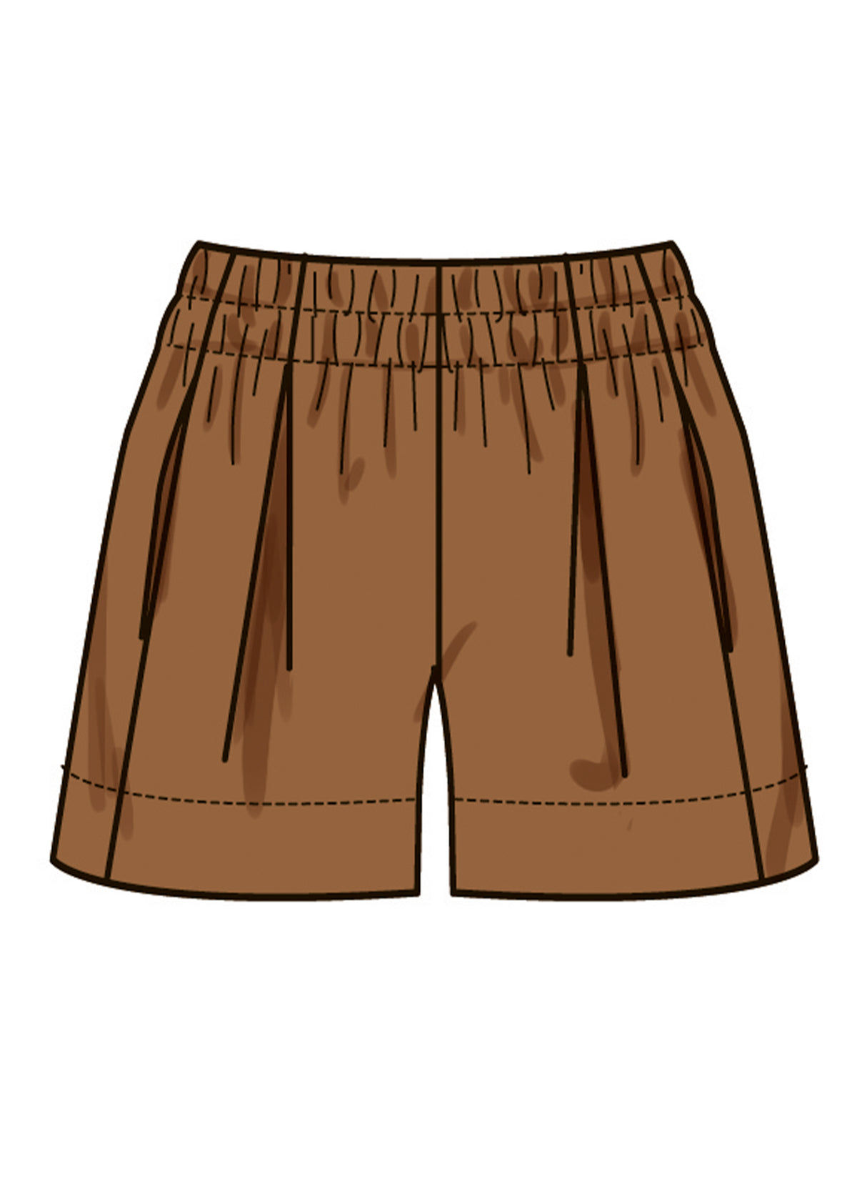 Simplicity S3105 pattern envelope showing a woman wearing a skirt and trousers
