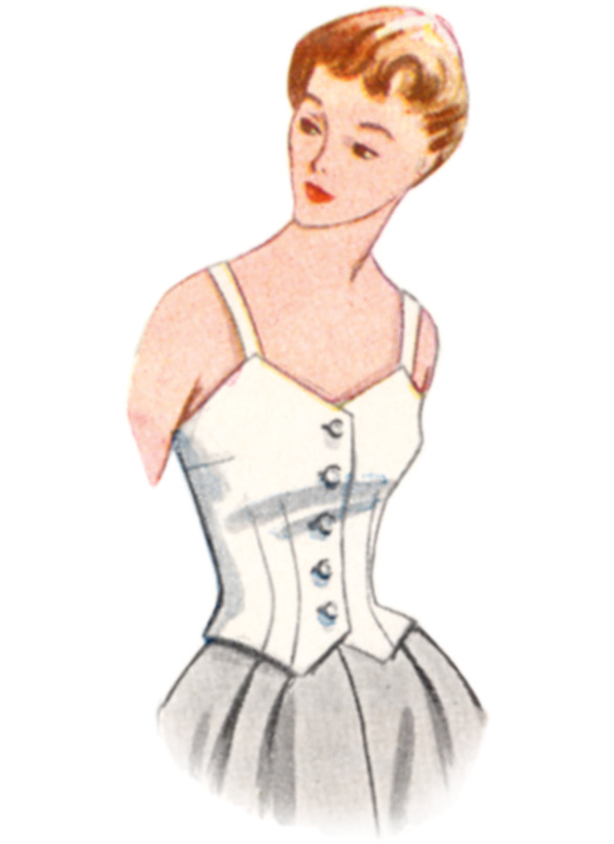Simplicity S3116 pattern envelope showing women in 1950s style bolero suits