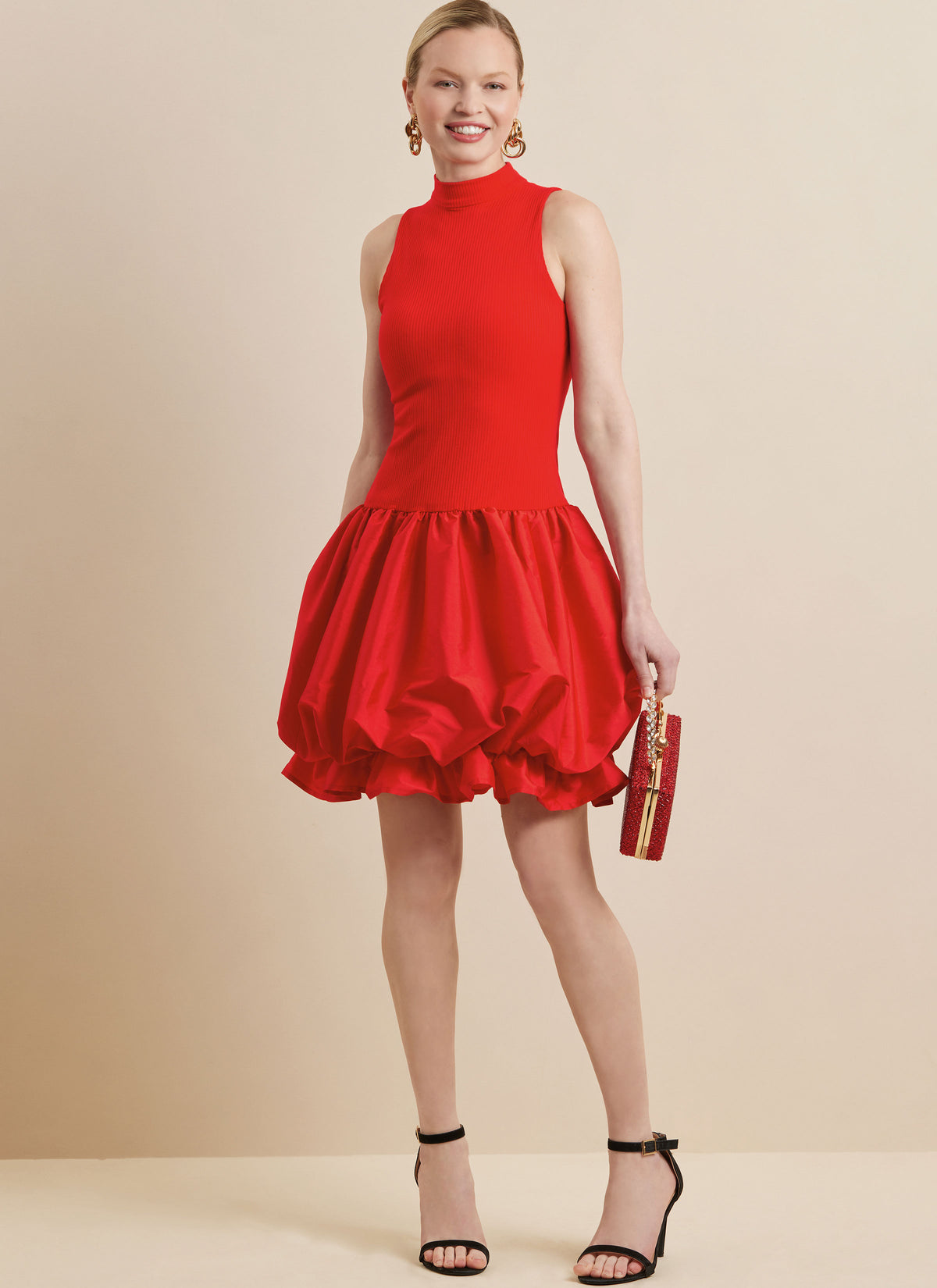 Simplicity S3132 sewing pattern envelope showing a special occasion dress