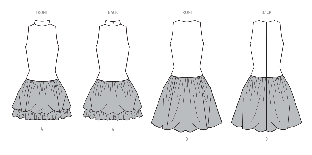 Simplicity S3132 sewing pattern envelope showing a special occasion dress