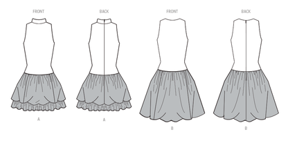 Simplicity S3132 sewing pattern envelope showing a special occasion dress