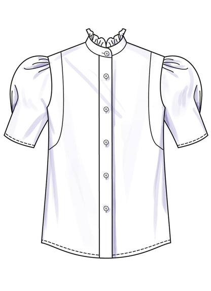 Simplicity S3134 sewing pattern envelope showing a top or waistcoat