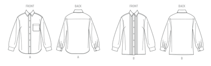 Simplicity S3136 sewing pattern envelope showing a top or waistcoat