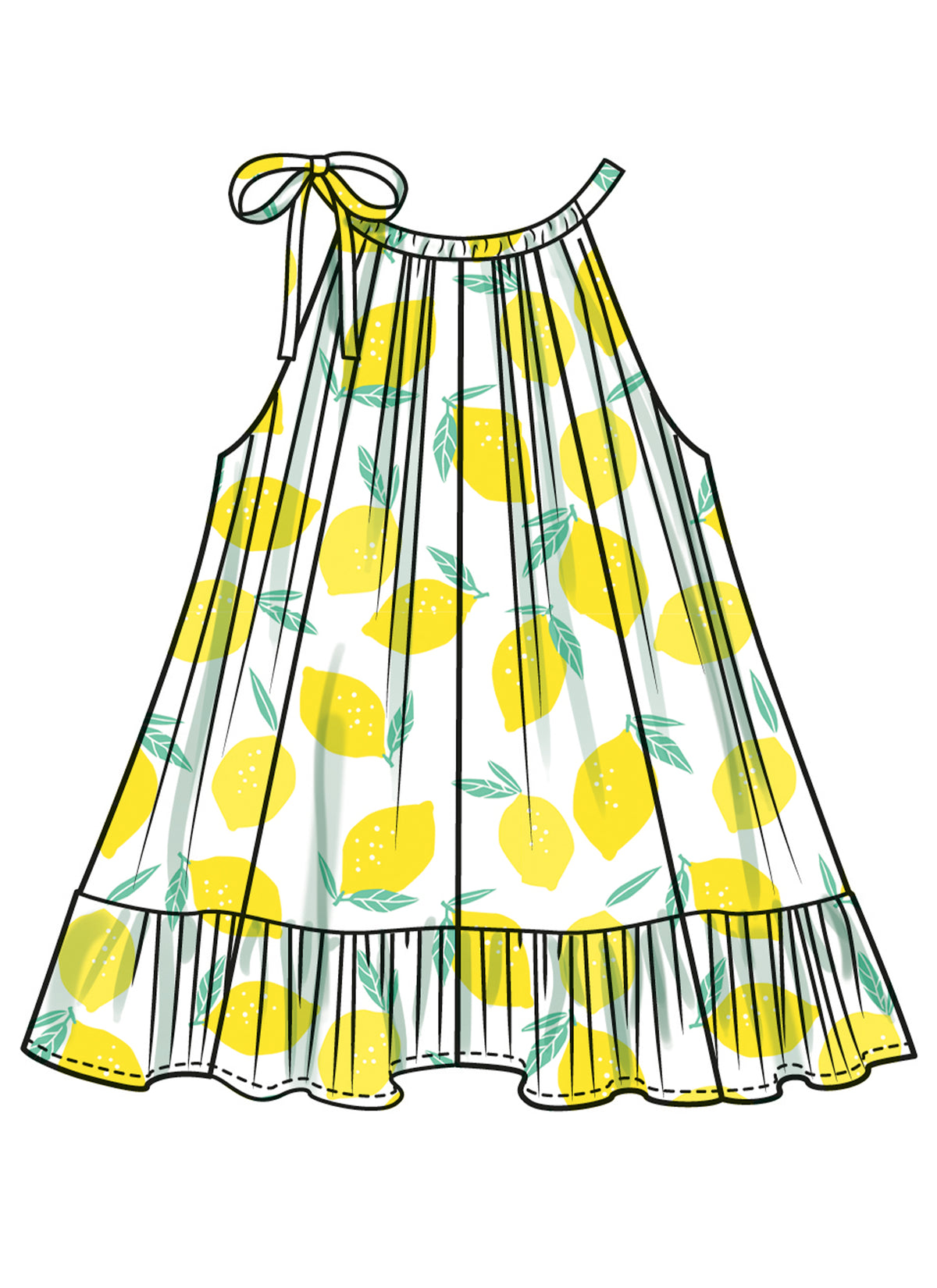 Simplicity S3146 sewing pattern envelope showing a dress