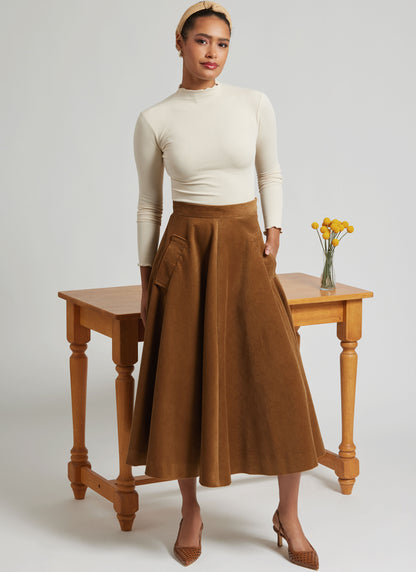 Simplicity S3169 pattern envelope showing a skirt and trousers