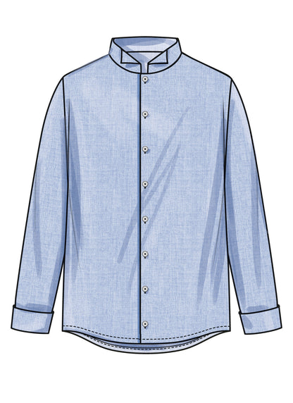 Simplicity S3172 pattern envelope showing a buttoned waistcoat