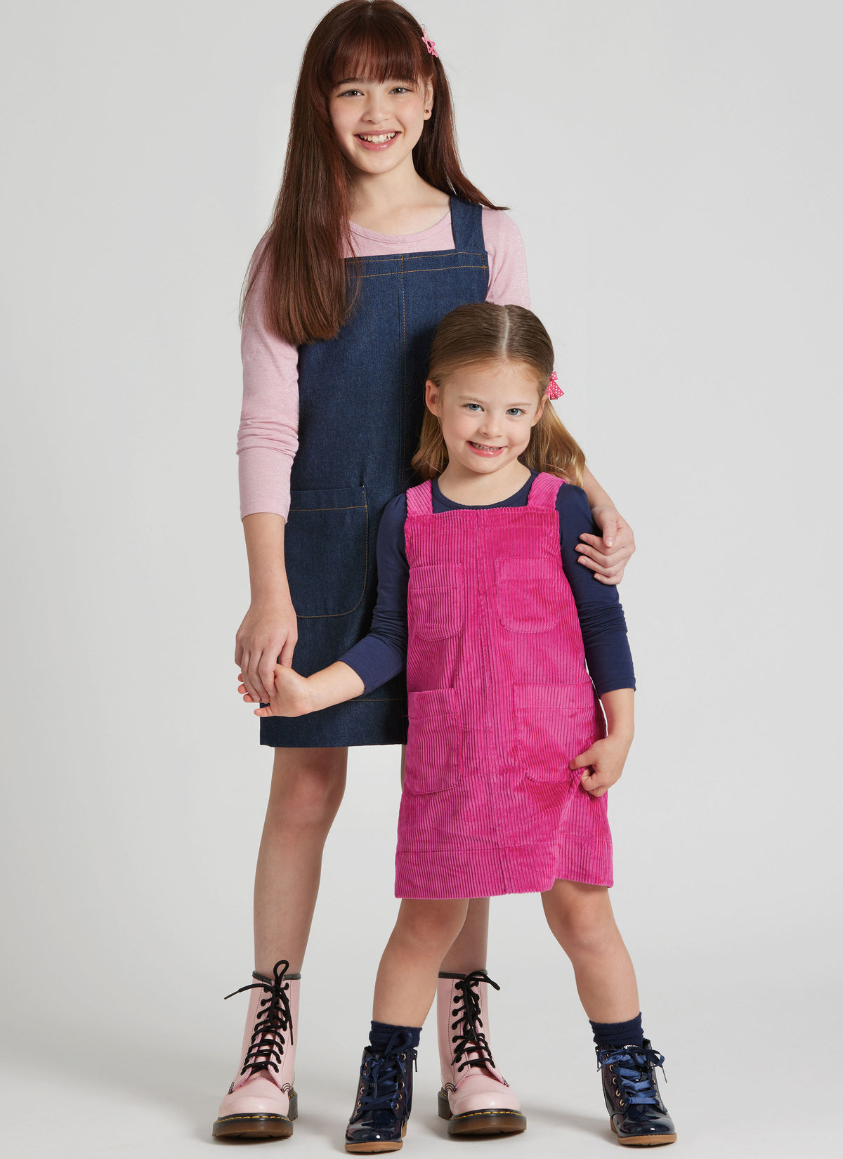 Simplicity S3174 pattern envelope showing a girls' dress with shoulder straps