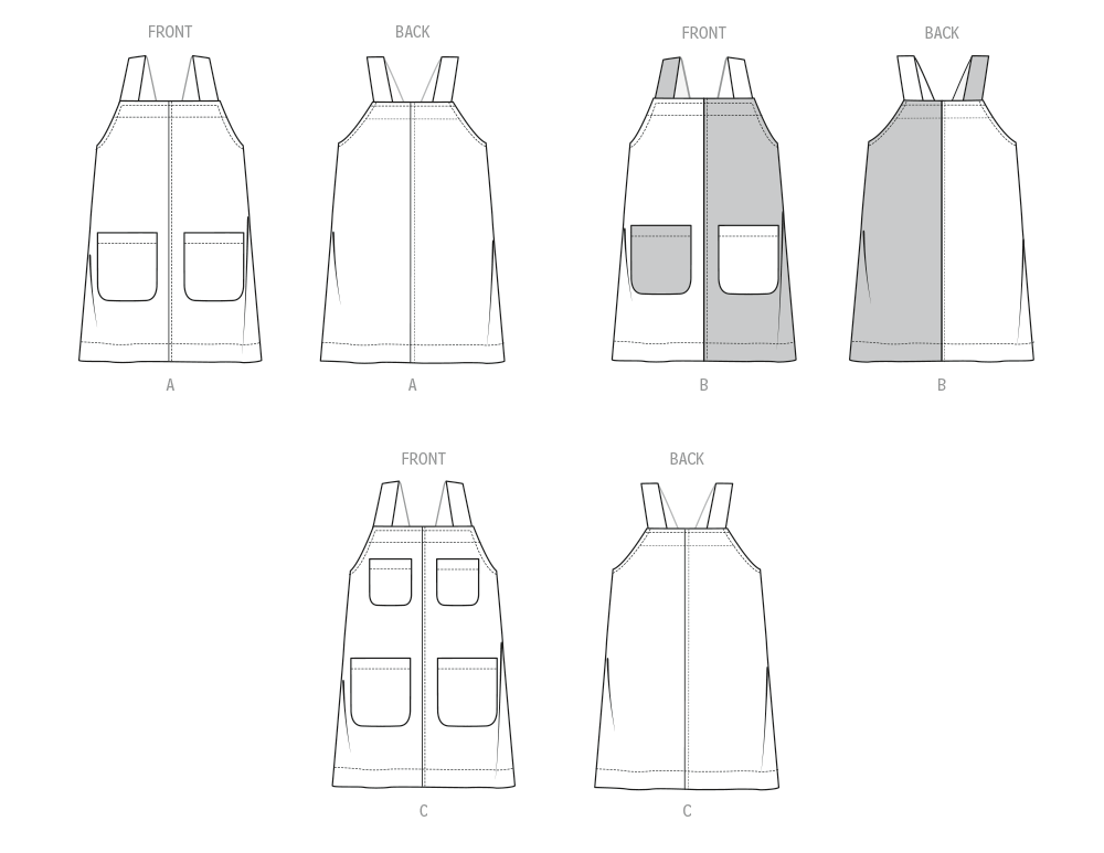 Simplicity S3174 pattern envelope showing a girls' dress with shoulder straps