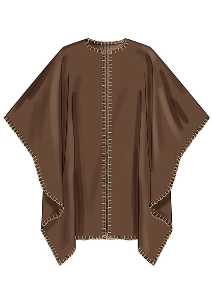 Simplicity S3197 pattern envelope showing open front jackets