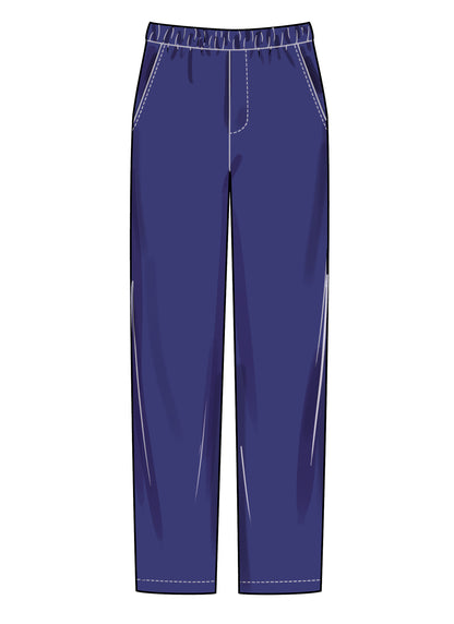 Simplicity S3204 pattern envelope showing unisex pyjamas