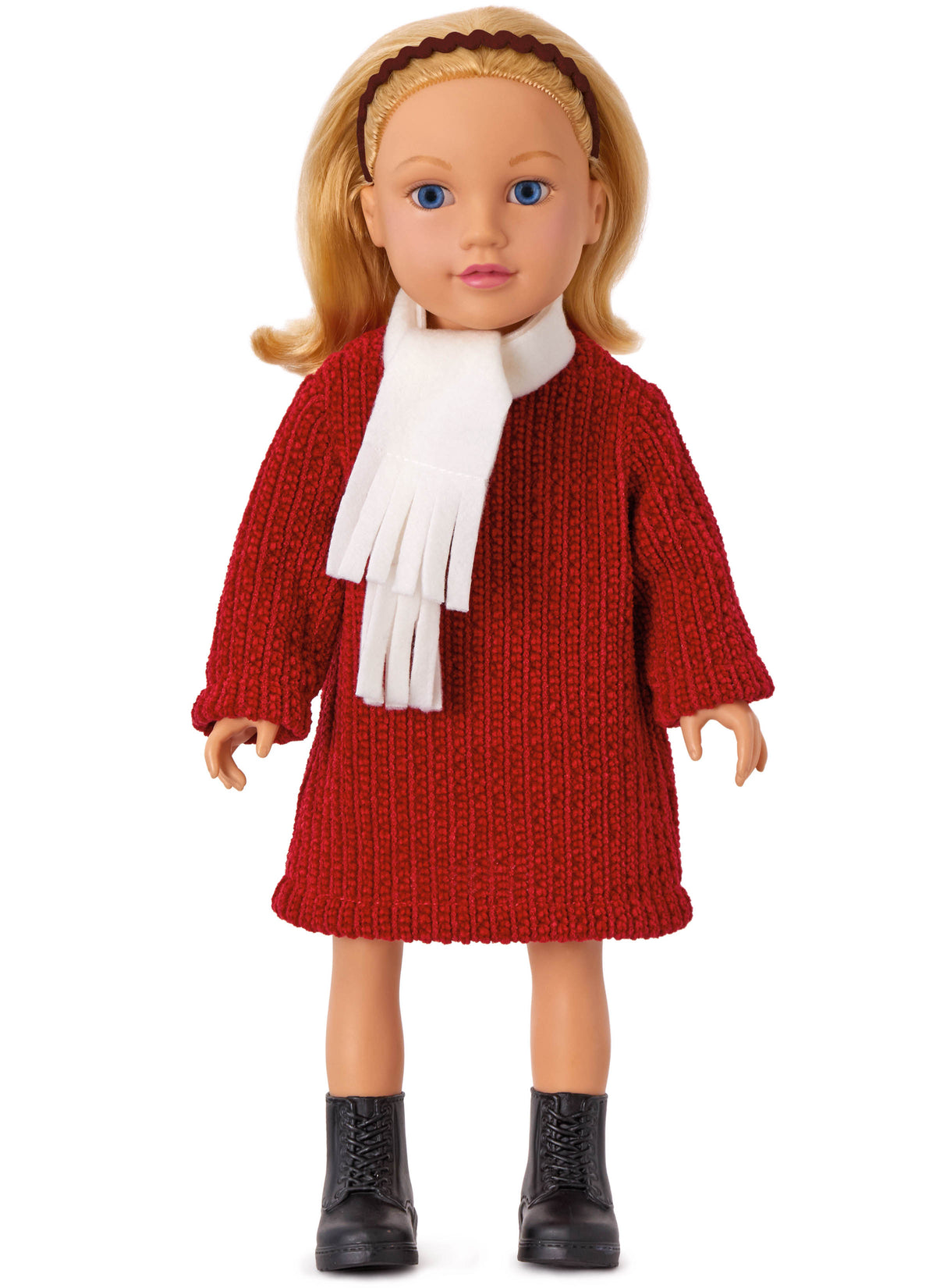 Simplicity S3219 pattern envelope showing outfits for 18 inch dolls