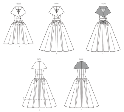 Simplicity S3231 special occasion dress pattern envelope