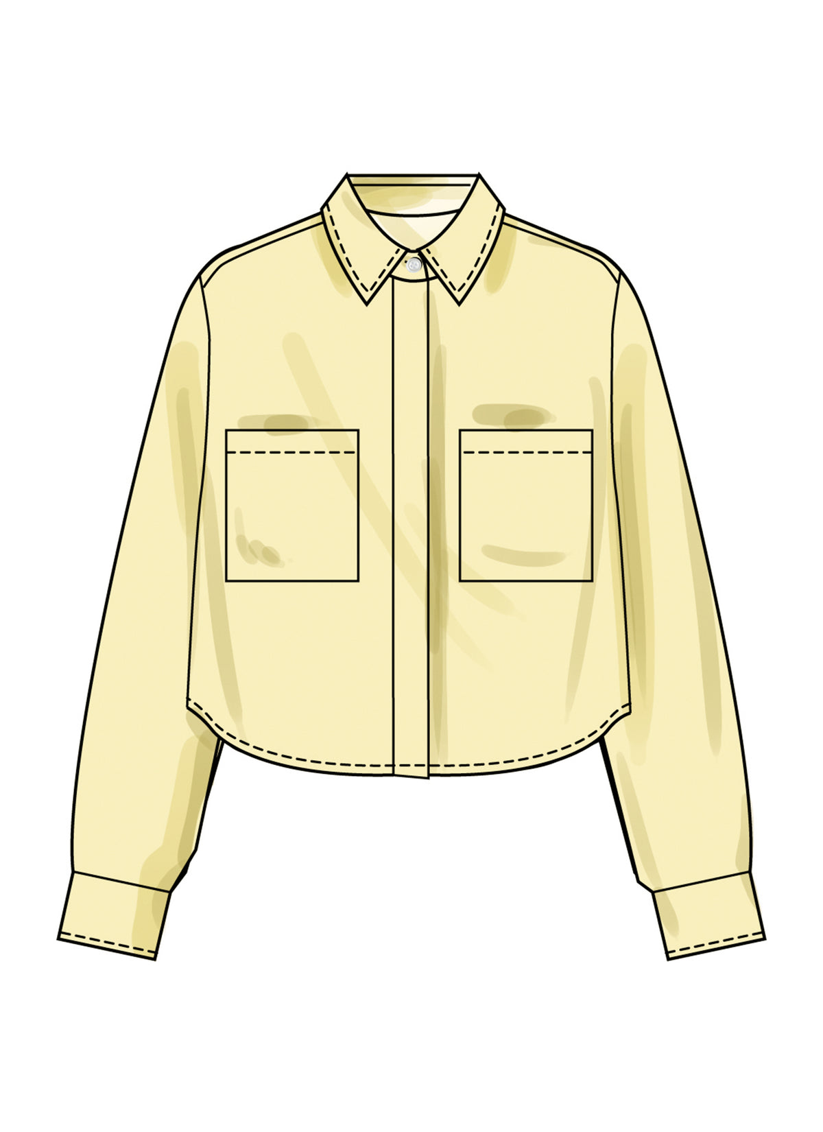 Simplicity S3232 loose-fit shirt pattern envelope