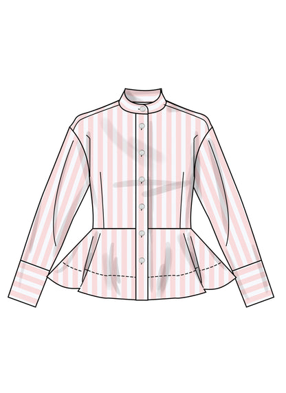 Simplicity S3234 collared shirt pattern envelope