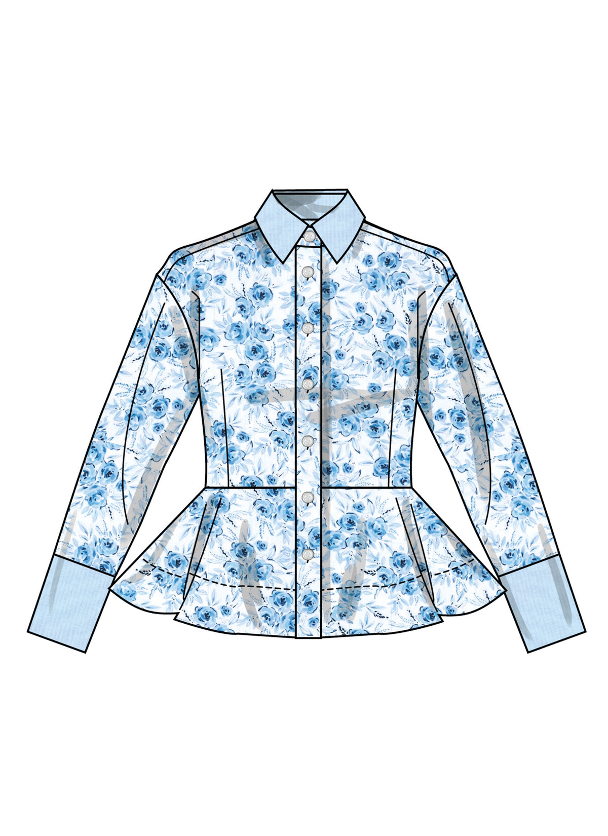 Simplicity S3234 sewing pattern envelope showing a top or vest