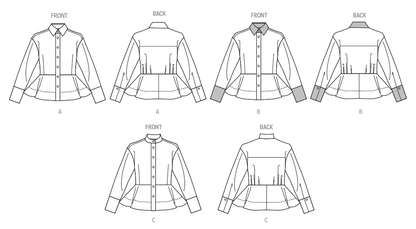 Simplicity S3234 sewing pattern envelope showing a top or vest