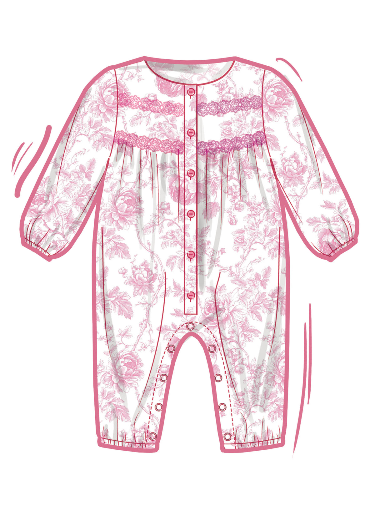 Simplicity S3242 sewing pattern envelope showing a jumpsuit or romper