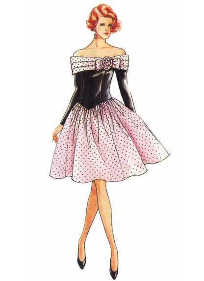 Simplicity S3248 sewing pattern envelope showing a dress