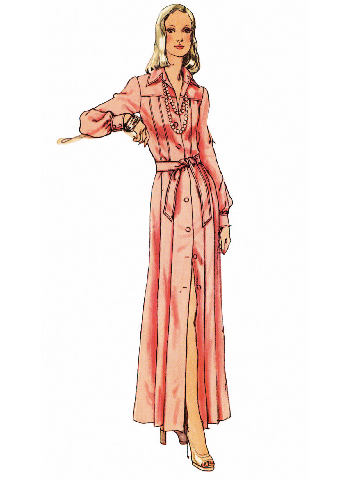 Simplicity S3254 sewing pattern envelope showing a dress