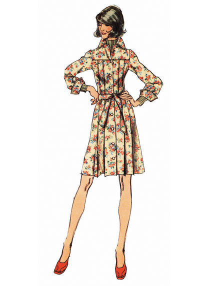 Simplicity S3254 sewing pattern envelope showing a dress