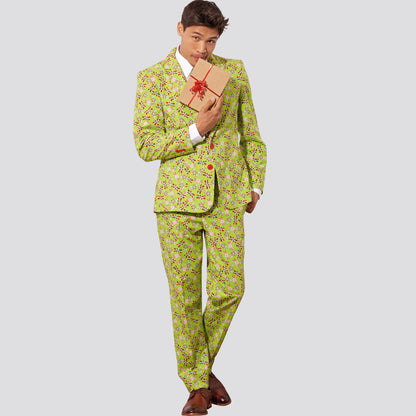 Simplicity S8528 sewing pattern envelope showing men's crazy suit costume