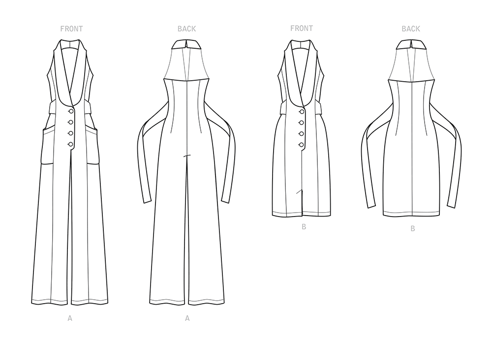 Simplicity S9097 sewing pattern envelope showing the Misses' Dress designs