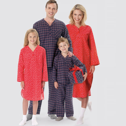 Simplicity S9211 sewing pattern envelope showing unisex pyjamas