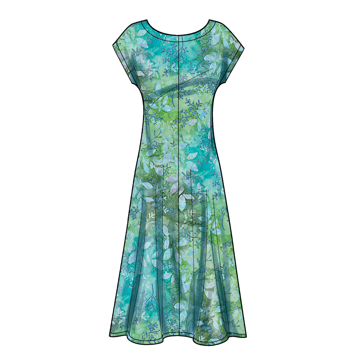 Simplicity sewing pattern S9263 envelope showing a dress, top and jacket