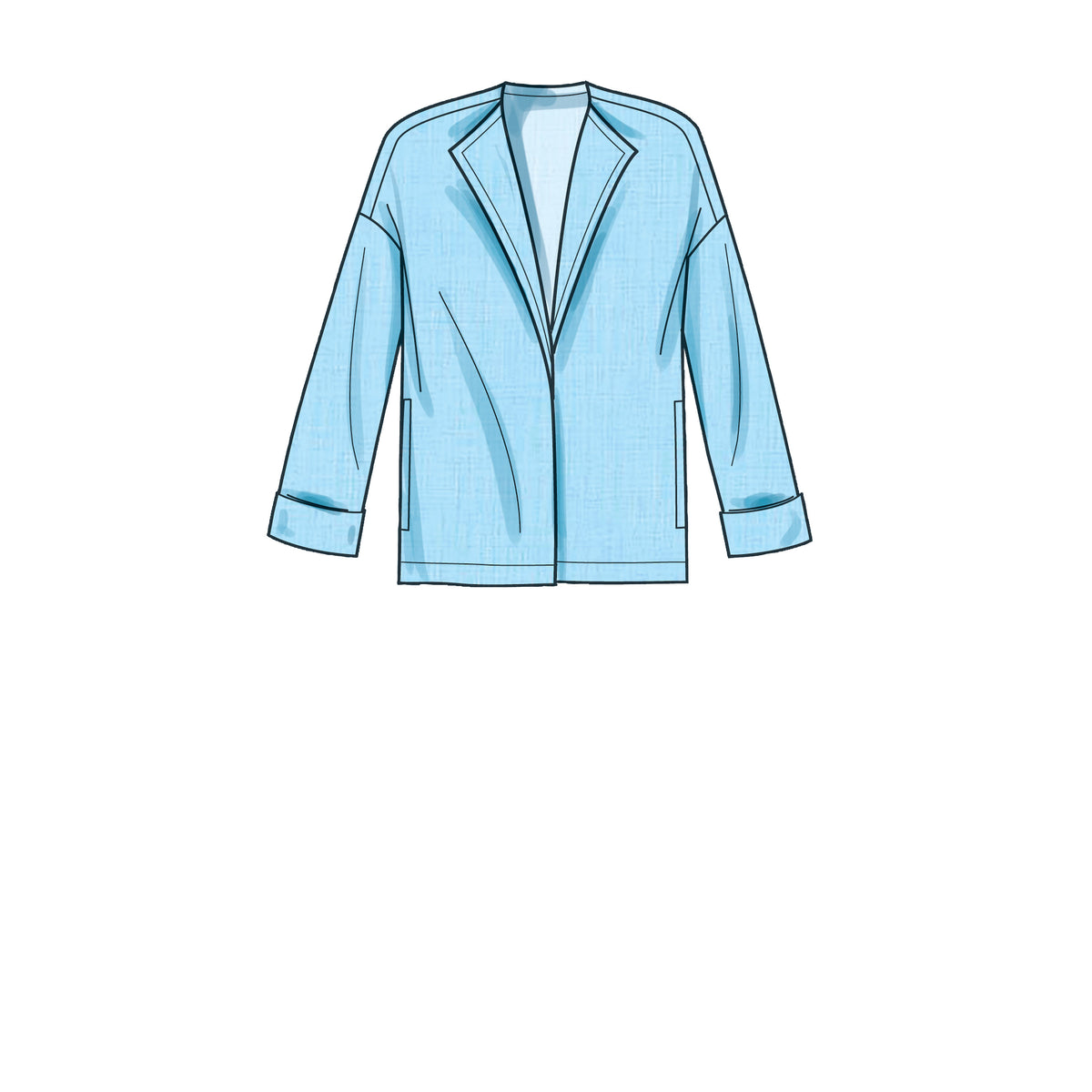Simplicity sewing pattern S9263 envelope showing a dress, top and jacket