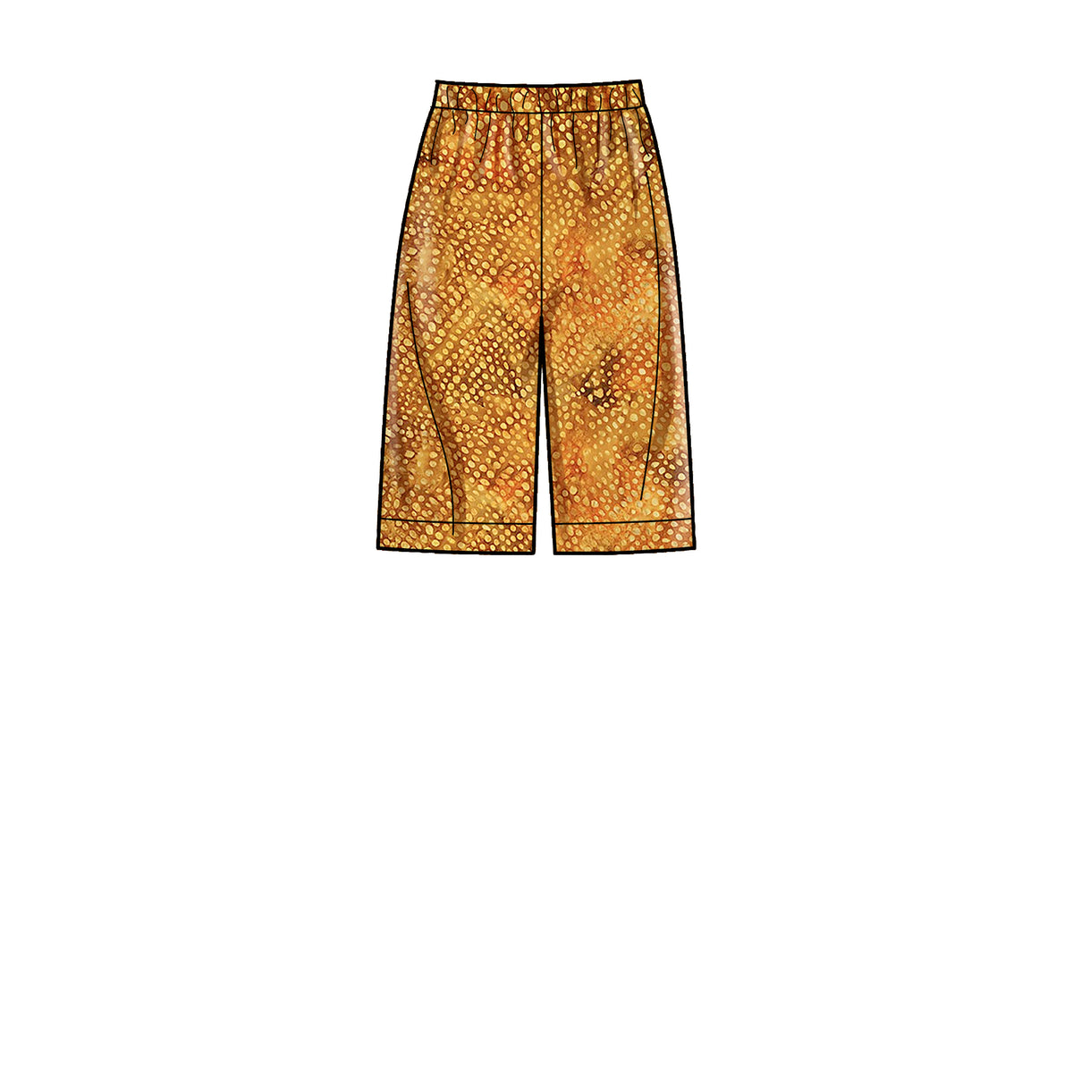 Simplicity sewing pattern S9270 envelope showing a shirt with trousers or shorts