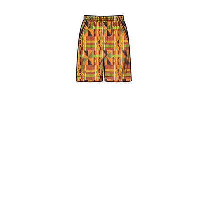 Simplicity sewing pattern S9279 envelope showing a shirt with trousers or shorts